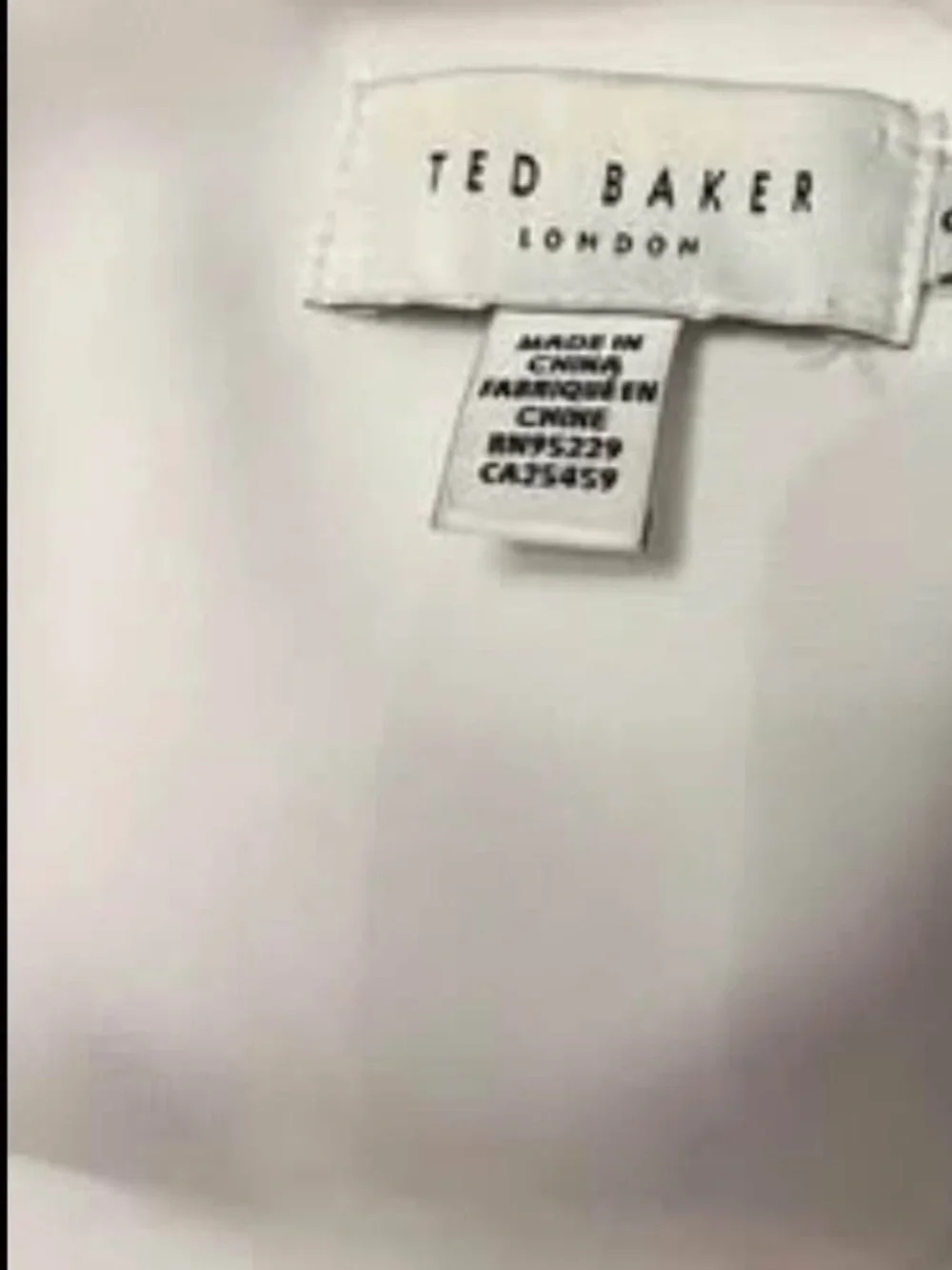 Ted Baker One-Shoulder Wrap Midi Dress in white - Picture 3 of 4